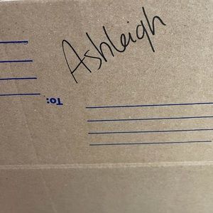 Mystery box of goodies and beauty for Ashleigh